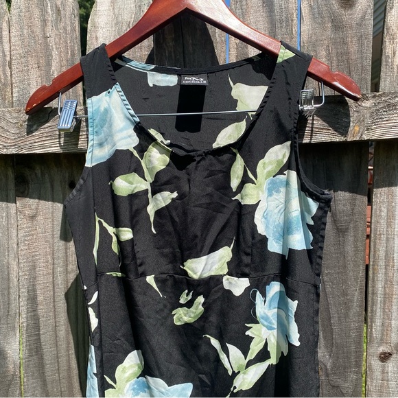 Vintage Y2K My Michelle Floral Empire Waist Max Dress - Picture 3 of 8